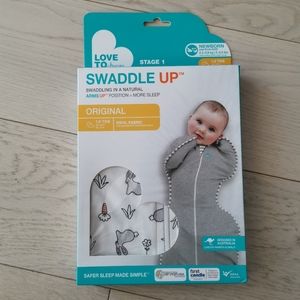 Love to dream swaddle bunny white size NB